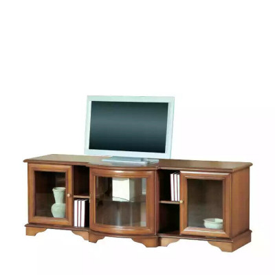 Mueble bajo para TV de salón soporte para televisor armario de muebles de madera 177 cm.