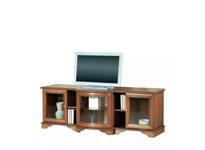 Mueble bajo para TV de salón soporte para televisor armario de muebles de madera 177 cm.