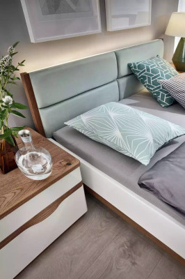 Mesitas de noche Mesa auxiliar Consolas de noche Diseño de madera Mesita de noche