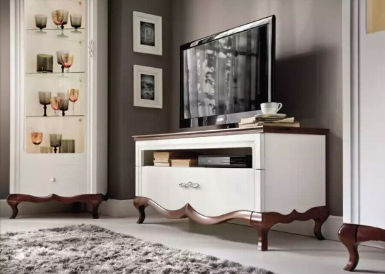 Soporte de TV Bajo RTV Aparador Mueble de salón de madera moderno