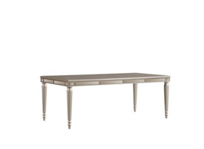 Mesa de comedor beige Mesa de comedor de diseñador Mesas de madera modernas Muebles de lujo