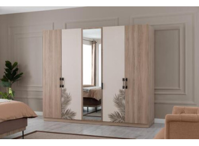 Diseño de armario de lujo moderno para el dormitorio.