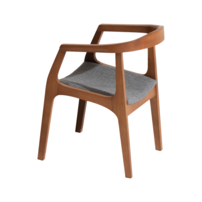 Conjunto de sillas de comedor, sillas de cocina, sillas de madera, juego de 6 sillas marrones.