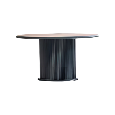 Conjunto de comedor moderno completo Mesa de comedor Sillas 3 piezas Marrón.
