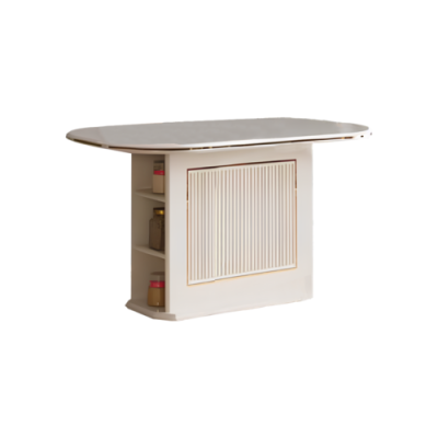 Mesa de comedor moderna, mesa de comedor, mesa de madera beige para comedor, mesa de madera