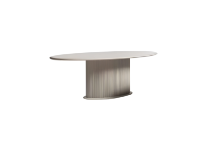 Mesa de comedor de lujo mesa de comedor mesa de madera Beige Comedor Mesa de comedor de madera