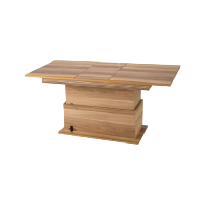 Mesa de centro extensible Mesa de comedor de madera marrón Mesa de café Muebles