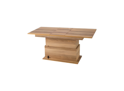 Mesa de centro extensible Mesa de comedor de madera marrón Mesa de café Muebles