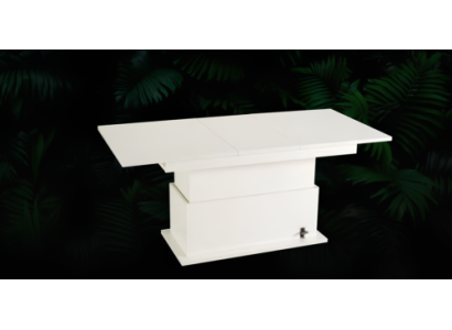 Mesa extensible mesa de centro mesa de madera mesa de café muebles blancos