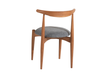Silla de comedor Silla de madera Silla de cocina sin apoyabrazos Marrón Muebles de madera