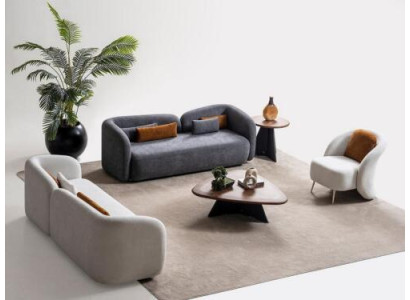 Sofá conjunto x2 3 plazas Sofás 1 plaza Moderno Juego completo de tapizados