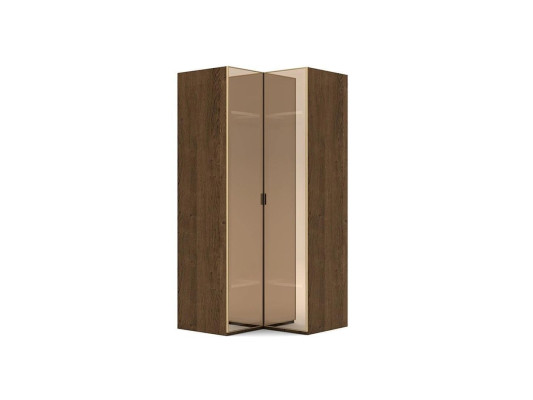 Dormitorio Nuevo Armario de Esquina Diseñador Lujo Muebles.