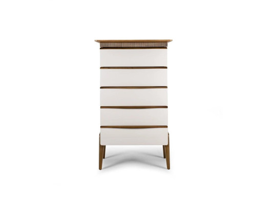 Cómoda de dormitorio de madera marrón muebles de madera nueva armario cómoda.