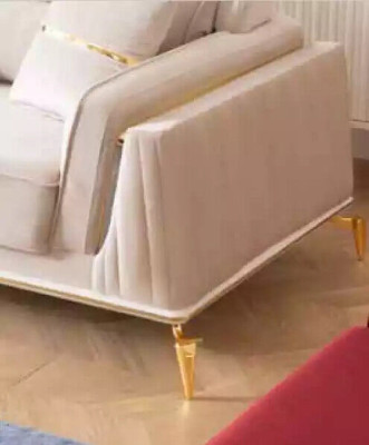 Conjunto de Sofá para Sala de Estar Set 3+3+1 Sofá Juego de Muebles para Sala