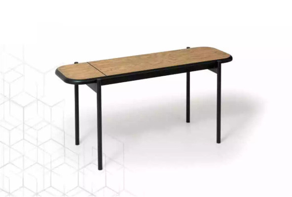 Mesa de centro Muebles Mesa Lujo nuevo marrón Moderno Diseño de sala de estar Madera
