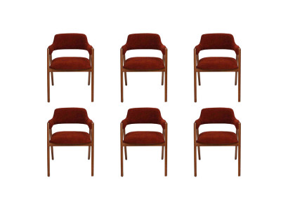 Muebles de comedor modernos de diseñador de lujo 6 sillas Nuevo mobiliario de sillas.