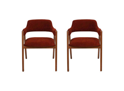 Muebles de lujo para el comedor, diseñador, 2 sillas, moderno, nuevo diseño de interior, sillas.