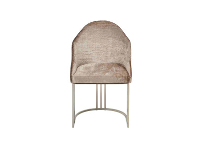Silla de comedor de 1 asiento sillón acero inoxidable lujo diseño de muebles moderno nuevo