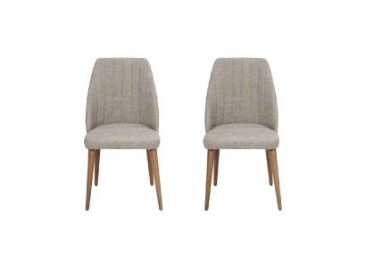 2 sillas modernas tapizadas de lujo gris silla sillón comedor