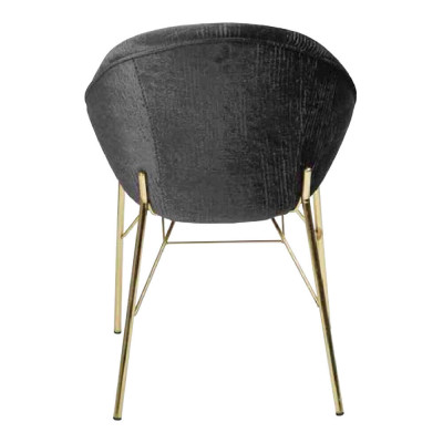 Diseño Silla Negra Sin Apoyabrazos Comedor Muebles Modernos de Lujo Nuevas Sillas