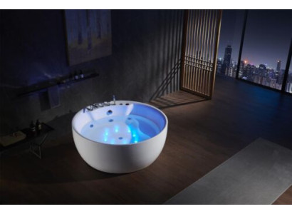 de interior Bañera de hidromasaje Baño de burbujas Chorro de agua Bañera de hidromasaje Relax Spa 