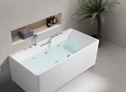 Whirlpool baño de remolino bañera de hidromasaje en casa spa blanco bañera relax