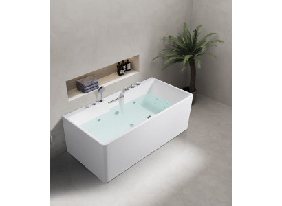Bañera de hidromasaje de lujo con asa 150x80, bañera de baño de lujo con asa 150x80.