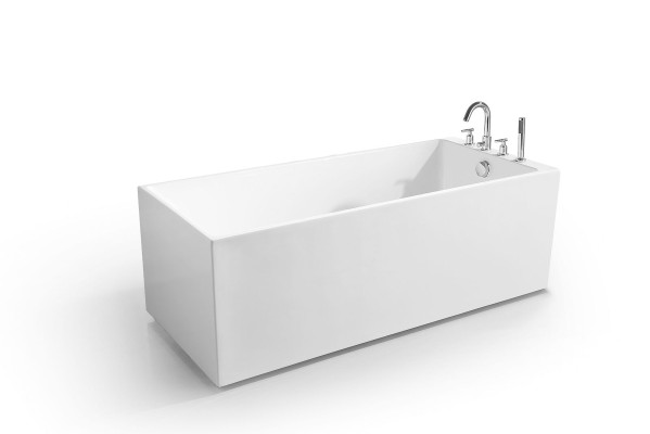 Baño de lujo Baño de acrílico de bañera 140x70 Diseño completo de bañera