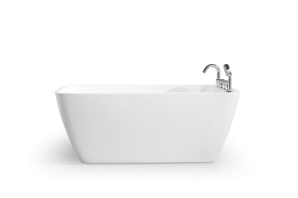 Baño Bañera Acrílica Bañera Blanca Bañera Independiente Contemporánea
