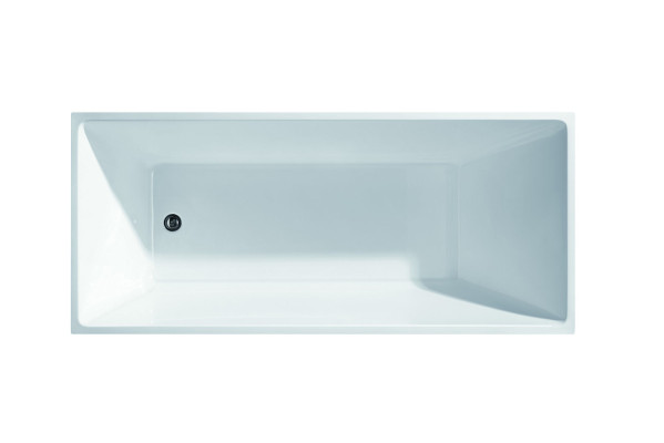Baño independiente Baño Bañera Acrílico Bañera Blanco Contemporáneo