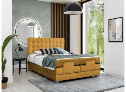 Cama Muebles de lujo Dormitorio Cama doble Textil Mobiliario Nuevo