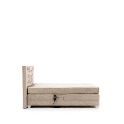 Cama de lujo dormitorio 160x200cm cama tapizada muebles textiles nuevos