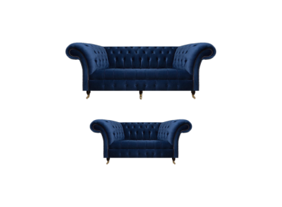 Chesterfield Set sofá de tres plazas sofá mobiliario sillón sala de estar nuevo