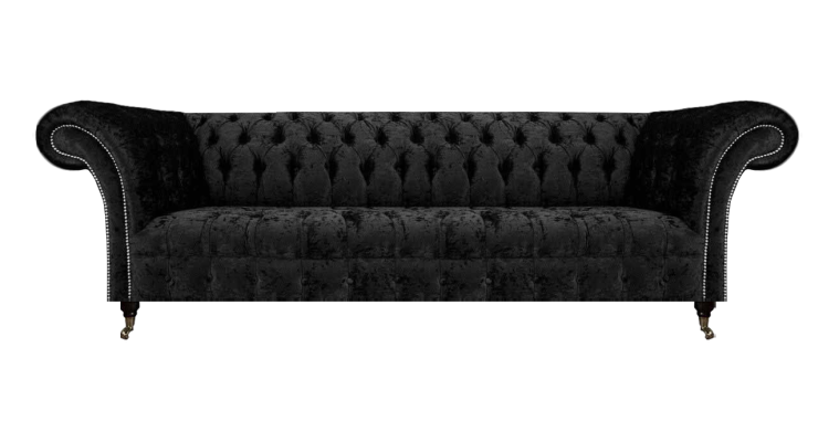 Sala de estar Chesterfield sofá de cuatro plazas sofá muebles tapizados decoración nuevo