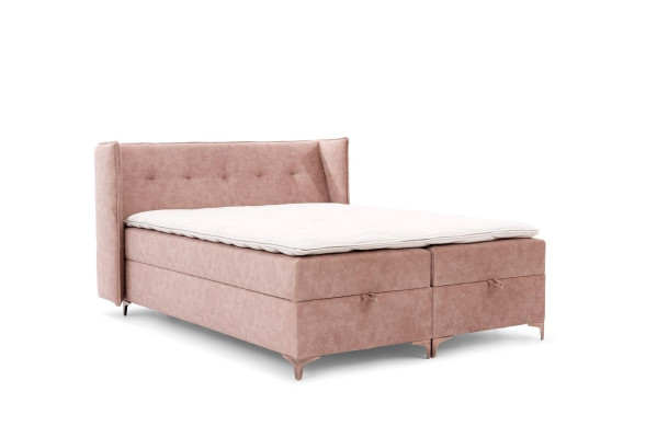 Dormitorio Muebles Cama Boxspring Cama 160x200 cm Diseño Moderno Decoración