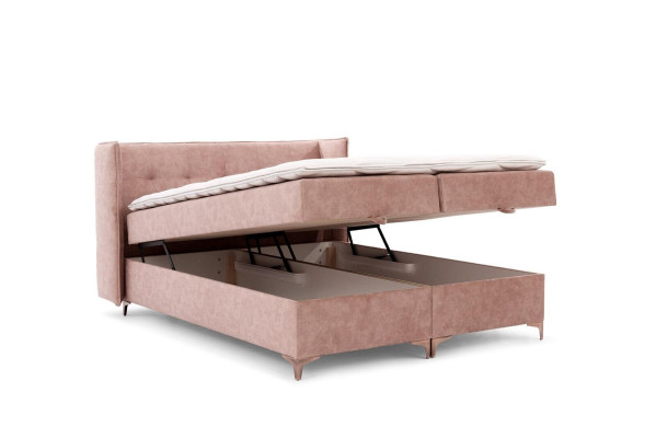 Dormitorio Muebles Cama Boxspring Cama 160x200 cm Diseño Moderno Decoración