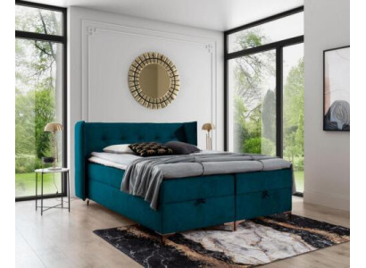 Dormitorio cama tapizada moderna diseño lujo cama doble camas madera mobiliario