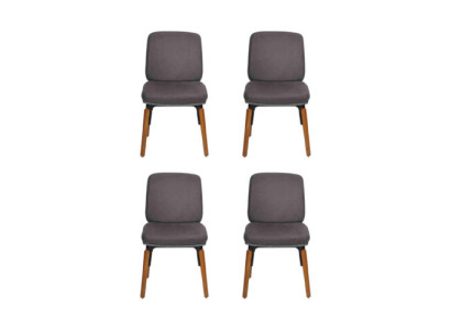 Silla de comedor moderna, comedor nuevo, 4 sillas de diseño de lujo.