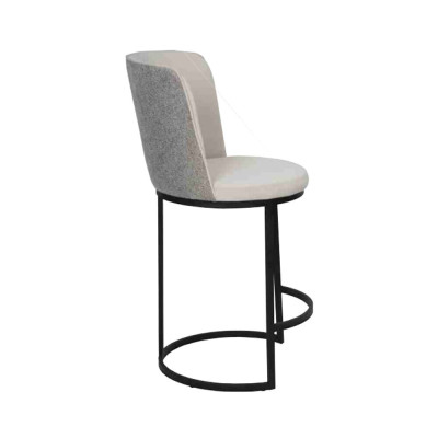 Sillas de bar diseño para comedor 2x taburetes de bar silla tapizada decoración moderna.