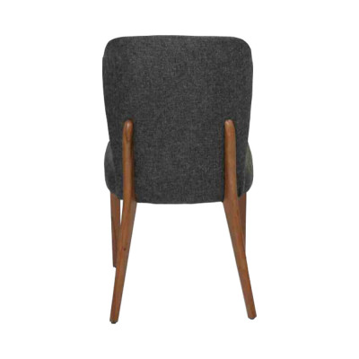 Sillas de diseño de lujo de madera moderna 2x, silla de respaldo nuevo.