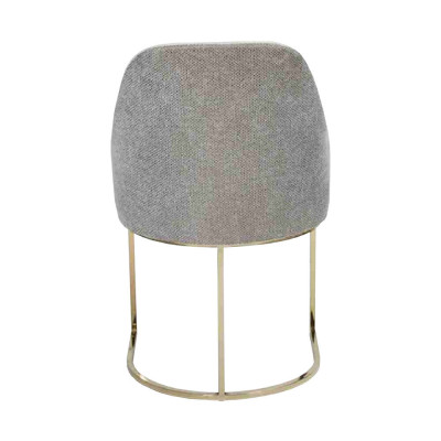 Silla tapizada blanca Silla de comedor Sillas de cocina Muebles de asiento de diseñador Nuevo