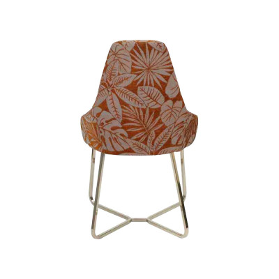 Silla de comedor Silla de cocina 2 sillas Sillón de respaldo de lujo Multicolor Moderno Comedor