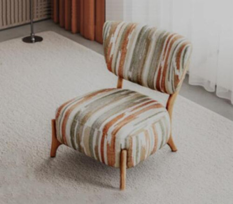 Sofá de tela de 1 plaza con cojines de varios colores Sillón de lujo moderno nuevo