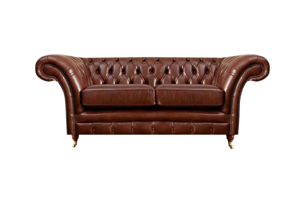 Sofá Chesterfield de dos plazas, sofá, muebles tapizados para la sala de estar, mobiliario nuevo.