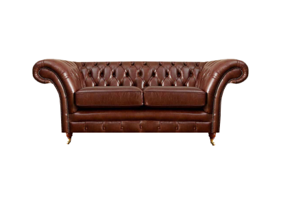 Sofá Chesterfield de dos plazas, sofá, muebles tapizados para la sala de estar, mobiliario nuevo.