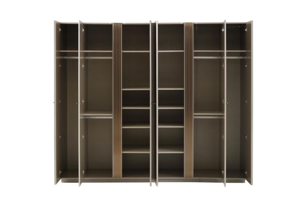 Diseño armario beige de madera armario habitación infantil 6 puertas novedad