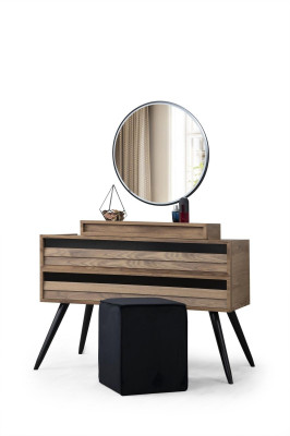 Elegante tocador consola de diseño muebles de dormitorio de lujo novedosos