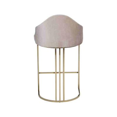 Mesa de comedor elegante, 6 sillas beige, silla de respaldo, muebles, tapizado para sillas.