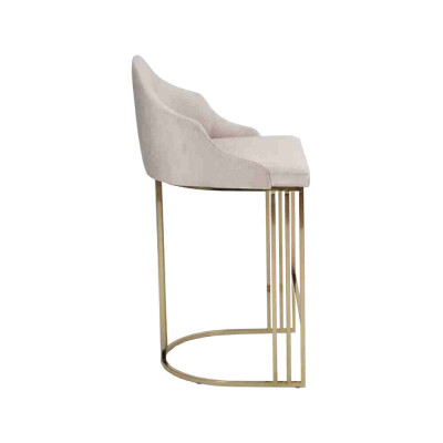 Mesa de comedor elegante, 6 sillas beige, silla de respaldo, muebles, tapizado para sillas.