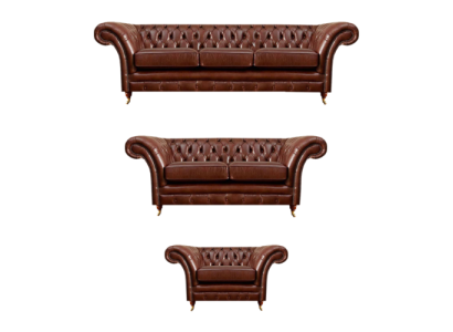 Muebles tapizados Conjuntos de sofás de 3 piezas Asiento tapizado Sillón Sofás Chesterfield Nuevos